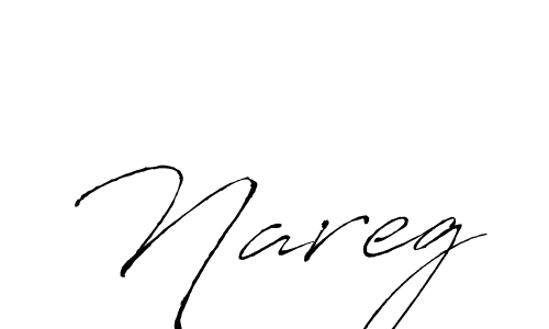 Create a beautiful signature design for name Nareg. With this signature (Antro_Vectra) fonts, you can make a handwritten signature for free. Nareg signature style 6 images and pictures png