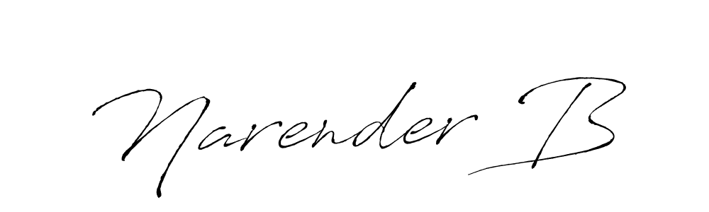 Similarly Antro_Vectra is the best handwritten signature design. Signature creator online .You can use it as an online autograph creator for name Narender B. Narender B signature style 6 images and pictures png