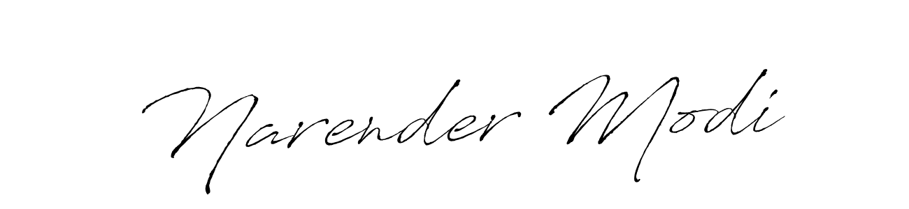 How to make Narender Modi signature? Antro_Vectra is a professional autograph style. Create handwritten signature for Narender Modi name. Narender Modi signature style 6 images and pictures png