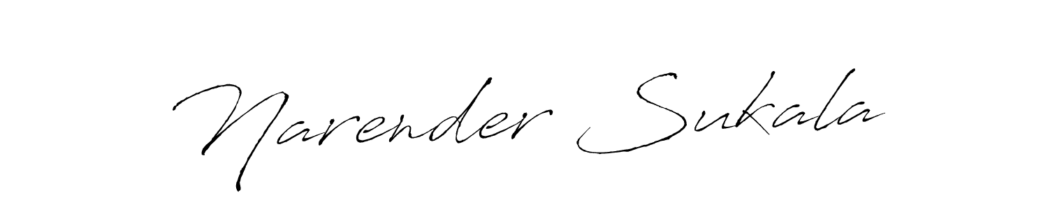 You should practise on your own different ways (Antro_Vectra) to write your name (Narender Sukala) in signature. don't let someone else do it for you. Narender Sukala signature style 6 images and pictures png