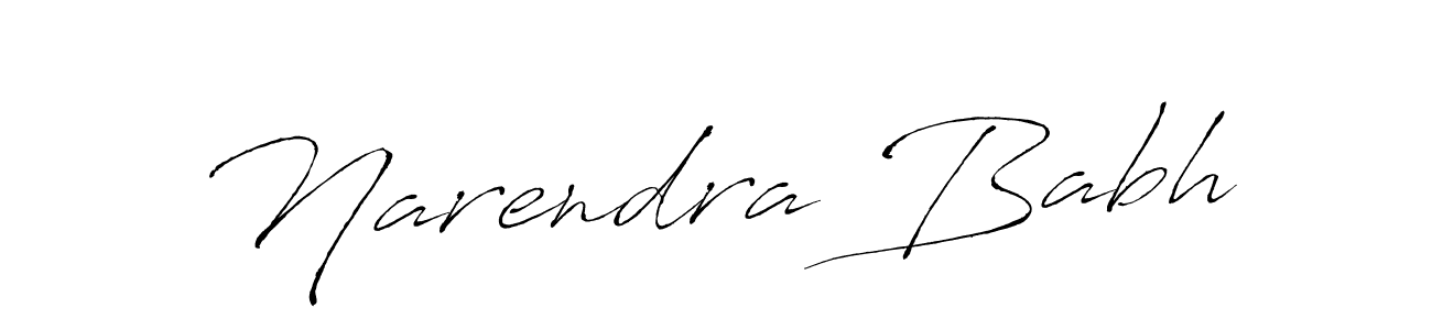 Use a signature maker to create a handwritten signature online. With this signature software, you can design (Antro_Vectra) your own signature for name Narendra Babh. Narendra Babh signature style 6 images and pictures png