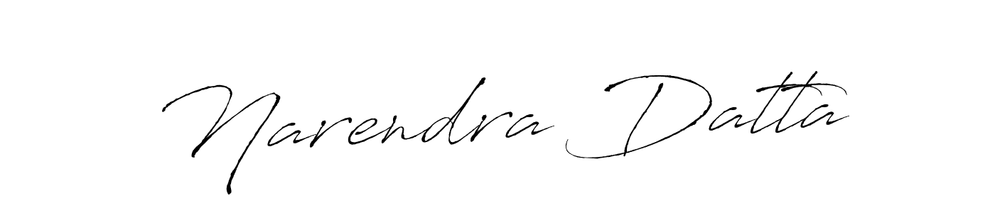 Use a signature maker to create a handwritten signature online. With this signature software, you can design (Antro_Vectra) your own signature for name Narendra Datta. Narendra Datta signature style 6 images and pictures png