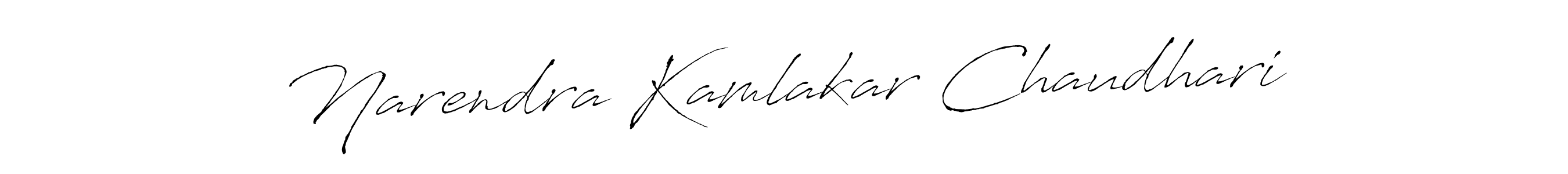 Design your own signature with our free online signature maker. With this signature software, you can create a handwritten (Antro_Vectra) signature for name Narendra Kamlakar Chaudhari. Narendra Kamlakar Chaudhari signature style 6 images and pictures png