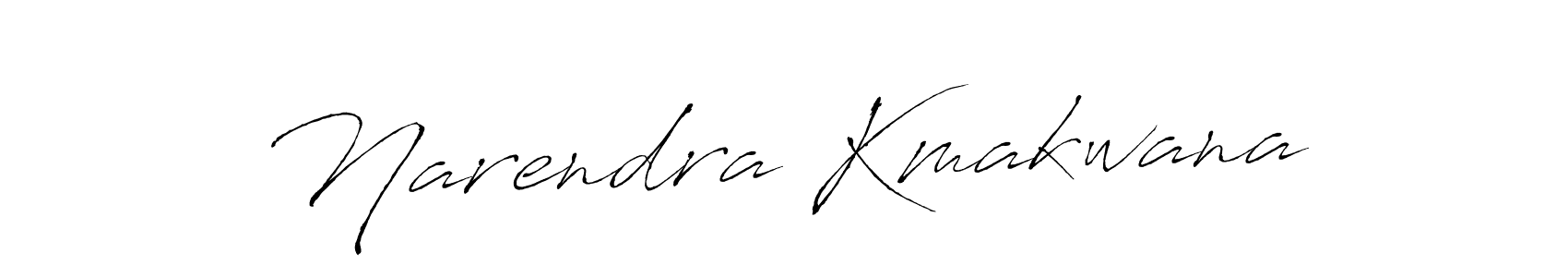 Design your own signature with our free online signature maker. With this signature software, you can create a handwritten (Antro_Vectra) signature for name Narendra Kmakwana. Narendra Kmakwana signature style 6 images and pictures png