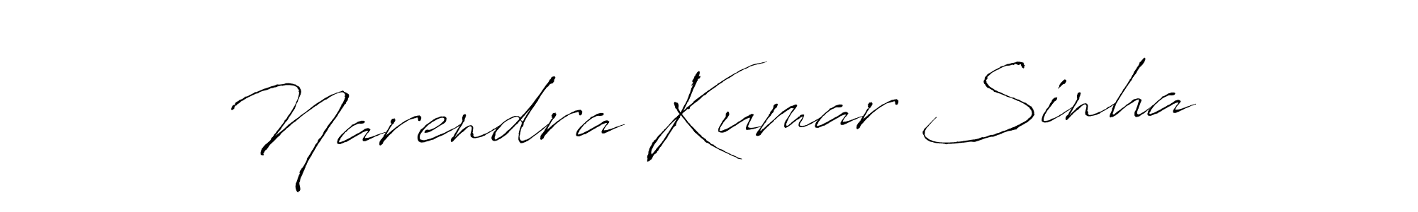 Similarly Antro_Vectra is the best handwritten signature design. Signature creator online .You can use it as an online autograph creator for name Narendra Kumar Sinha. Narendra Kumar Sinha signature style 6 images and pictures png