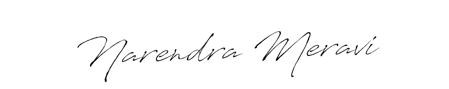 Similarly Antro_Vectra is the best handwritten signature design. Signature creator online .You can use it as an online autograph creator for name Narendra Meravi. Narendra Meravi signature style 6 images and pictures png