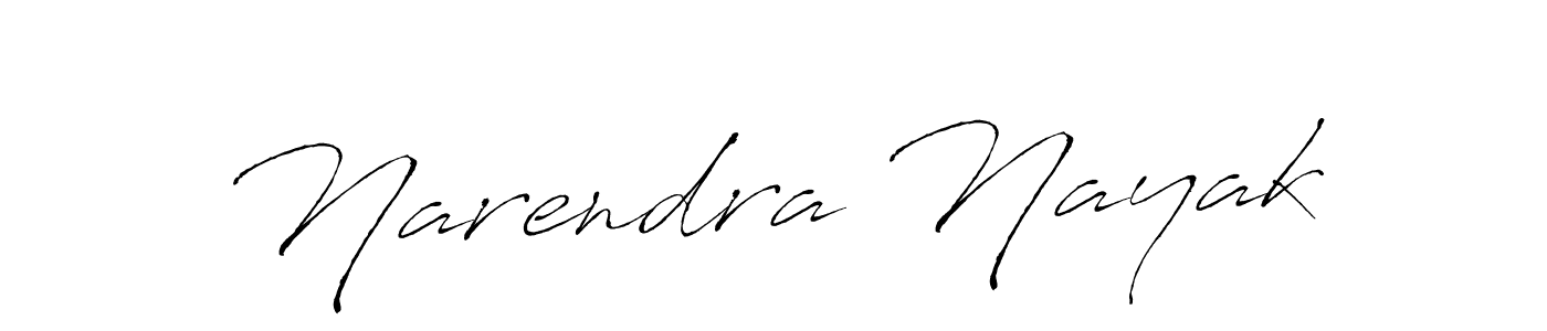 Make a beautiful signature design for name Narendra Nayak. With this signature (Antro_Vectra) style, you can create a handwritten signature for free. Narendra Nayak signature style 6 images and pictures png