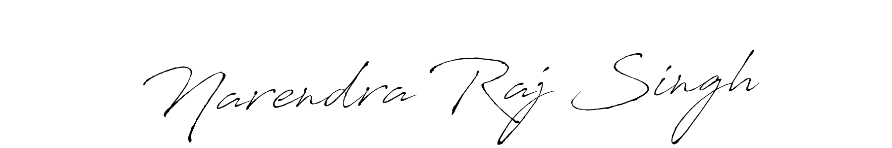 Make a beautiful signature design for name Narendra Raj Singh. With this signature (Antro_Vectra) style, you can create a handwritten signature for free. Narendra Raj Singh signature style 6 images and pictures png