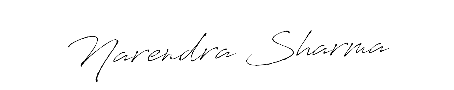 Use a signature maker to create a handwritten signature online. With this signature software, you can design (Antro_Vectra) your own signature for name Narendra Sharma. Narendra Sharma signature style 6 images and pictures png