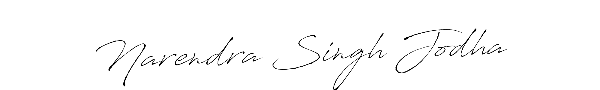 Design your own signature with our free online signature maker. With this signature software, you can create a handwritten (Antro_Vectra) signature for name Narendra Singh Jodha. Narendra Singh Jodha signature style 6 images and pictures png