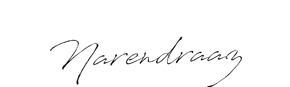 How to make Narendraaz signature? Antro_Vectra is a professional autograph style. Create handwritten signature for Narendraaz name. Narendraaz signature style 6 images and pictures png
