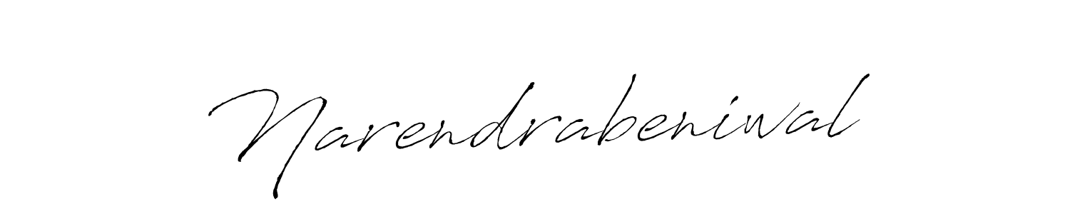 Antro_Vectra is a professional signature style that is perfect for those who want to add a touch of class to their signature. It is also a great choice for those who want to make their signature more unique. Get Narendrabeniwal name to fancy signature for free. Narendrabeniwal signature style 6 images and pictures png