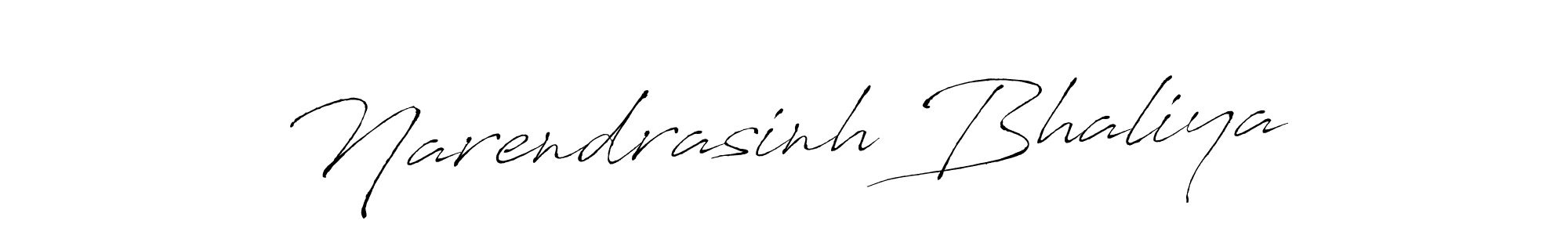 Make a short Narendrasinh Bhaliya signature style. Manage your documents anywhere anytime using Antro_Vectra. Create and add eSignatures, submit forms, share and send files easily. Narendrasinh Bhaliya signature style 6 images and pictures png