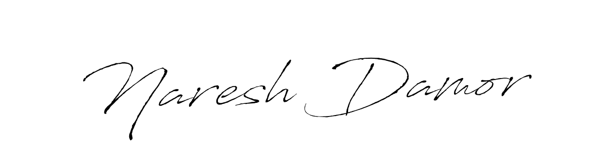 Use a signature maker to create a handwritten signature online. With this signature software, you can design (Antro_Vectra) your own signature for name Naresh Damor. Naresh Damor signature style 6 images and pictures png