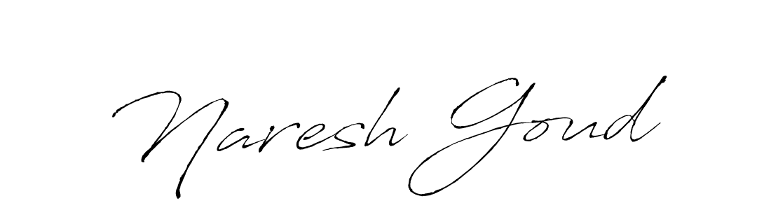 Use a signature maker to create a handwritten signature online. With this signature software, you can design (Antro_Vectra) your own signature for name Naresh Goud. Naresh Goud signature style 6 images and pictures png