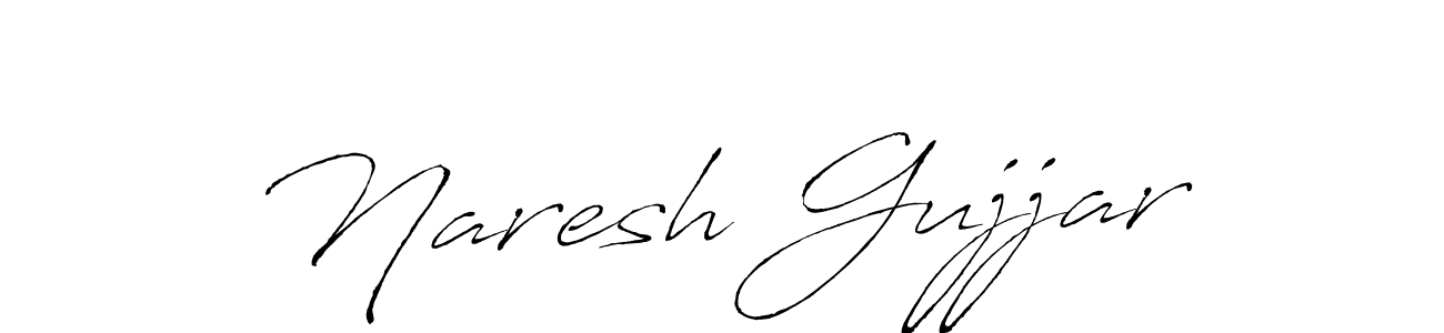 Naresh Gujjar stylish signature style. Best Handwritten Sign (Antro_Vectra) for my name. Handwritten Signature Collection Ideas for my name Naresh Gujjar. Naresh Gujjar signature style 6 images and pictures png