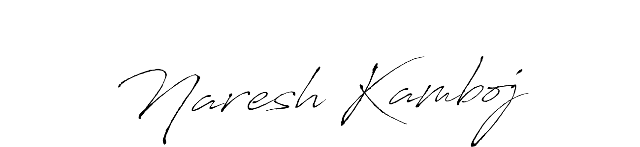 It looks lik you need a new signature style for name Naresh Kamboj. Design unique handwritten (Antro_Vectra) signature with our free signature maker in just a few clicks. Naresh Kamboj signature style 6 images and pictures png