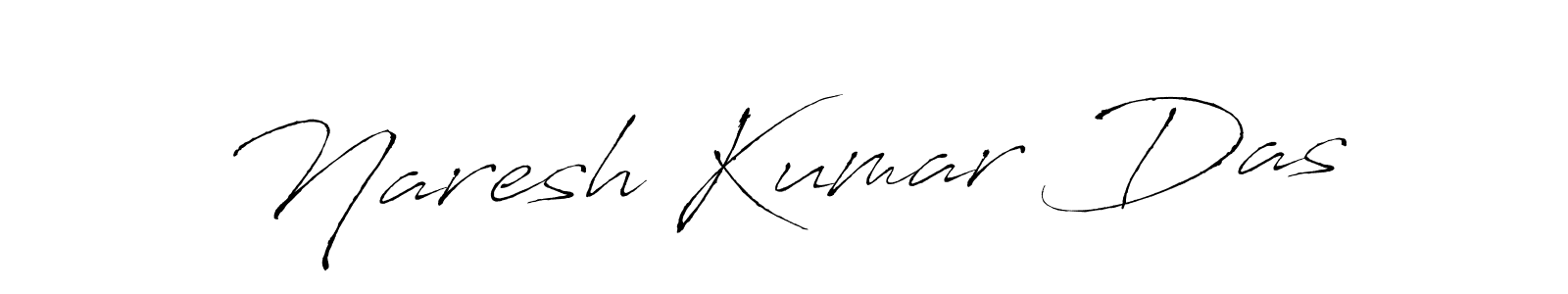 How to make Naresh Kumar Das name signature. Use Antro_Vectra style for creating short signs online. This is the latest handwritten sign. Naresh Kumar Das signature style 6 images and pictures png