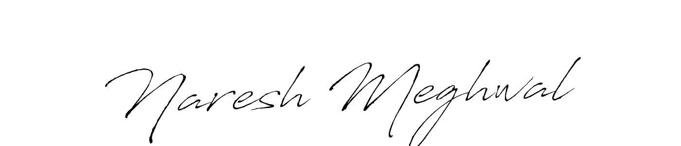 Also You can easily find your signature by using the search form. We will create Naresh Meghwal name handwritten signature images for you free of cost using Antro_Vectra sign style. Naresh Meghwal signature style 6 images and pictures png