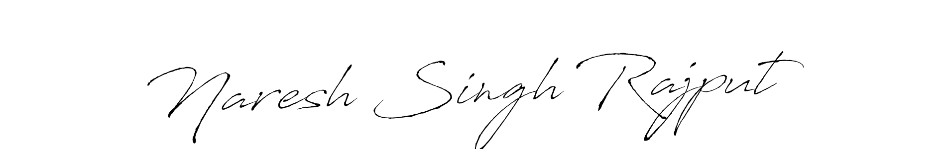 Use a signature maker to create a handwritten signature online. With this signature software, you can design (Antro_Vectra) your own signature for name Naresh Singh Rajput. Naresh Singh Rajput signature style 6 images and pictures png