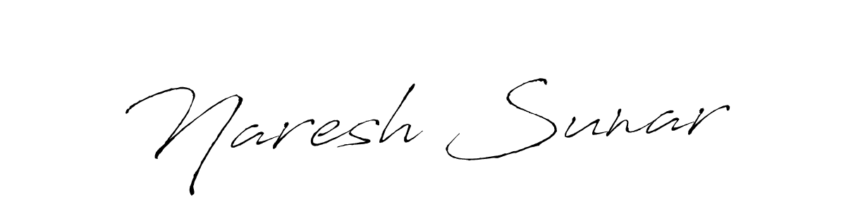 It looks lik you need a new signature style for name Naresh Sunar. Design unique handwritten (Antro_Vectra) signature with our free signature maker in just a few clicks. Naresh Sunar signature style 6 images and pictures png