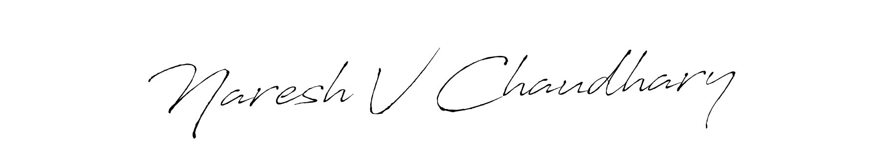 Make a beautiful signature design for name Naresh V Chaudhary. Use this online signature maker to create a handwritten signature for free. Naresh V Chaudhary signature style 6 images and pictures png