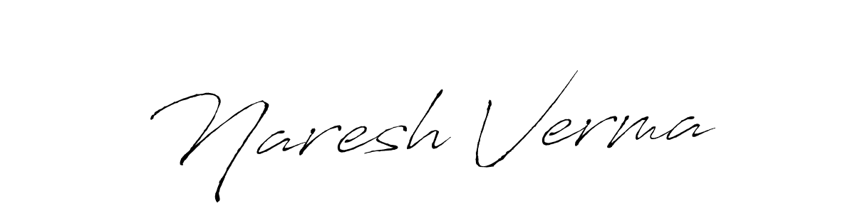 Antro_Vectra is a professional signature style that is perfect for those who want to add a touch of class to their signature. It is also a great choice for those who want to make their signature more unique. Get Naresh Verma name to fancy signature for free. Naresh Verma signature style 6 images and pictures png