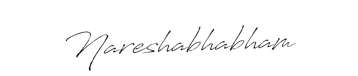 Nareshabhabham stylish signature style. Best Handwritten Sign (Antro_Vectra) for my name. Handwritten Signature Collection Ideas for my name Nareshabhabham. Nareshabhabham signature style 6 images and pictures png