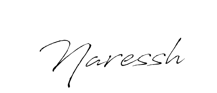 Naressh stylish signature style. Best Handwritten Sign (Antro_Vectra) for my name. Handwritten Signature Collection Ideas for my name Naressh. Naressh signature style 6 images and pictures png