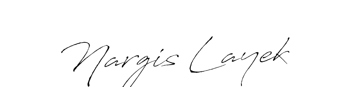 Create a beautiful signature design for name Nargis Layek. With this signature (Antro_Vectra) fonts, you can make a handwritten signature for free. Nargis Layek signature style 6 images and pictures png