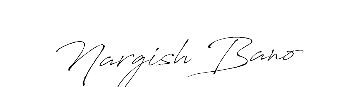 How to make Nargish Bano signature? Antro_Vectra is a professional autograph style. Create handwritten signature for Nargish Bano name. Nargish Bano signature style 6 images and pictures png