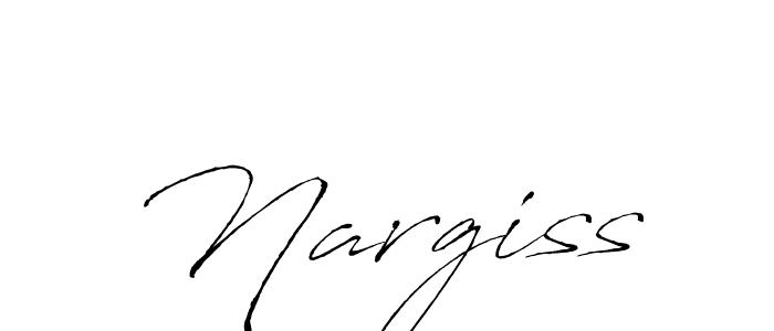 Also You can easily find your signature by using the search form. We will create Nargiss name handwritten signature images for you free of cost using Antro_Vectra sign style. Nargiss signature style 6 images and pictures png