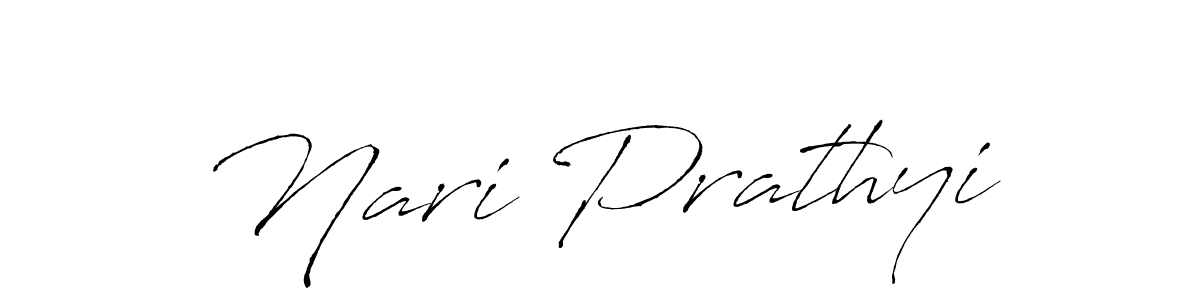 It looks lik you need a new signature style for name Nari Prathyi. Design unique handwritten (Antro_Vectra) signature with our free signature maker in just a few clicks. Nari Prathyi signature style 6 images and pictures png