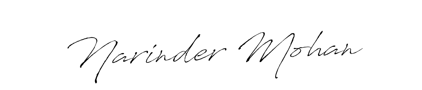 It looks lik you need a new signature style for name Narinder Mohan. Design unique handwritten (Antro_Vectra) signature with our free signature maker in just a few clicks. Narinder Mohan signature style 6 images and pictures png