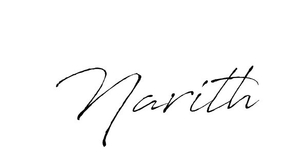 You should practise on your own different ways (Antro_Vectra) to write your name (Narith) in signature. don't let someone else do it for you. Narith signature style 6 images and pictures png