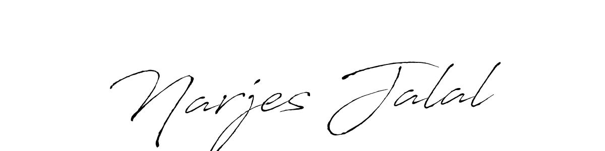 It looks lik you need a new signature style for name Narjes Jalal. Design unique handwritten (Antro_Vectra) signature with our free signature maker in just a few clicks. Narjes Jalal signature style 6 images and pictures png