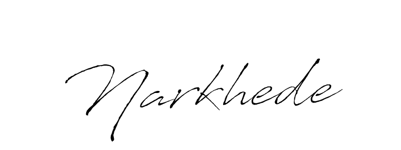 Also we have Narkhede name is the best signature style. Create professional handwritten signature collection using Antro_Vectra autograph style. Narkhede signature style 6 images and pictures png