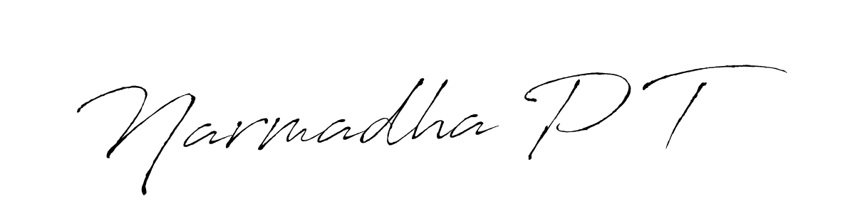 if you are searching for the best signature style for your name Narmadha P T. so please give up your signature search. here we have designed multiple signature styles  using Antro_Vectra. Narmadha P T signature style 6 images and pictures png