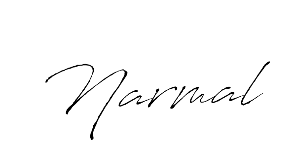Similarly Antro_Vectra is the best handwritten signature design. Signature creator online .You can use it as an online autograph creator for name Narmal. Narmal signature style 6 images and pictures png