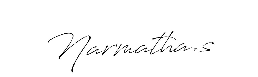 This is the best signature style for the Narmatha.s name. Also you like these signature font (Antro_Vectra). Mix name signature. Narmatha.s signature style 6 images and pictures png