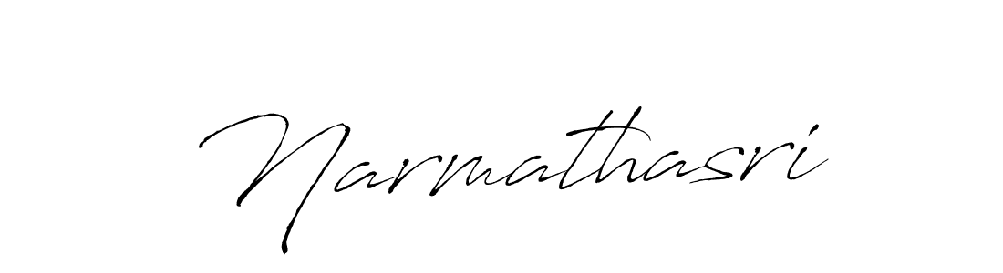 Antro_Vectra is a professional signature style that is perfect for those who want to add a touch of class to their signature. It is also a great choice for those who want to make their signature more unique. Get Narmathasri name to fancy signature for free. Narmathasri signature style 6 images and pictures png