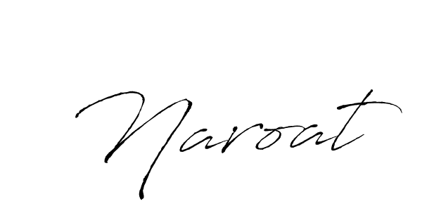 Design your own signature with our free online signature maker. With this signature software, you can create a handwritten (Antro_Vectra) signature for name Naroat. Naroat signature style 6 images and pictures png