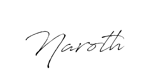 Make a beautiful signature design for name Naroth. With this signature (Antro_Vectra) style, you can create a handwritten signature for free. Naroth signature style 6 images and pictures png