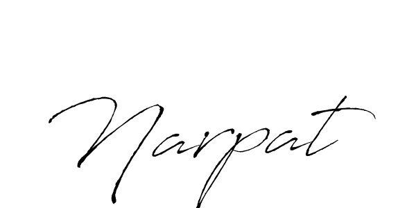 Make a beautiful signature design for name Narpat. Use this online signature maker to create a handwritten signature for free. Narpat signature style 6 images and pictures png