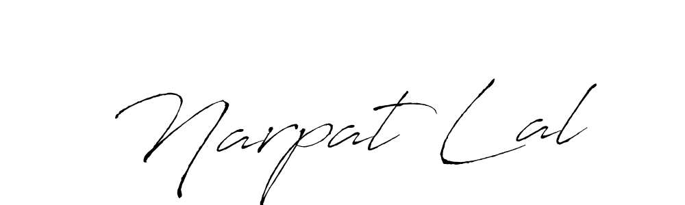 Make a beautiful signature design for name Narpat Lal. With this signature (Antro_Vectra) style, you can create a handwritten signature for free. Narpat Lal signature style 6 images and pictures png