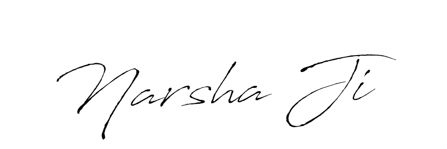 Similarly Antro_Vectra is the best handwritten signature design. Signature creator online .You can use it as an online autograph creator for name Narsha Ji. Narsha Ji signature style 6 images and pictures png