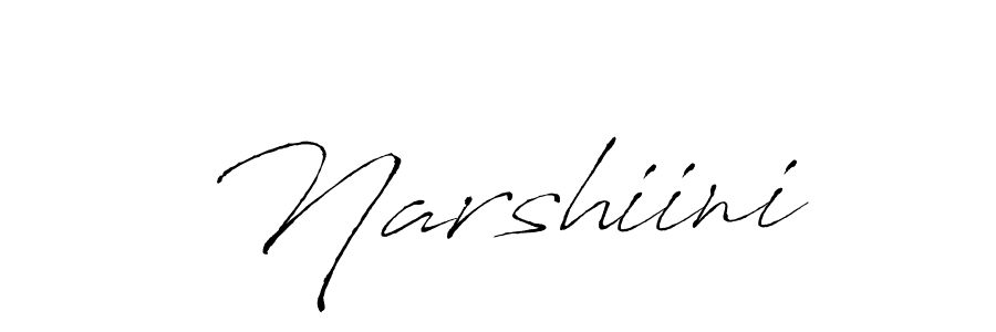 How to make Narshiini signature? Antro_Vectra is a professional autograph style. Create handwritten signature for Narshiini name. Narshiini signature style 6 images and pictures png