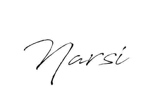 Use a signature maker to create a handwritten signature online. With this signature software, you can design (Antro_Vectra) your own signature for name Narsi. Narsi signature style 6 images and pictures png