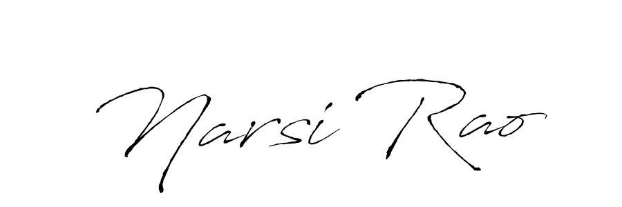 Antro_Vectra is a professional signature style that is perfect for those who want to add a touch of class to their signature. It is also a great choice for those who want to make their signature more unique. Get Narsi Rao name to fancy signature for free. Narsi Rao signature style 6 images and pictures png