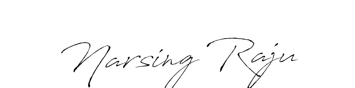 It looks lik you need a new signature style for name Narsing Raju. Design unique handwritten (Antro_Vectra) signature with our free signature maker in just a few clicks. Narsing Raju signature style 6 images and pictures png